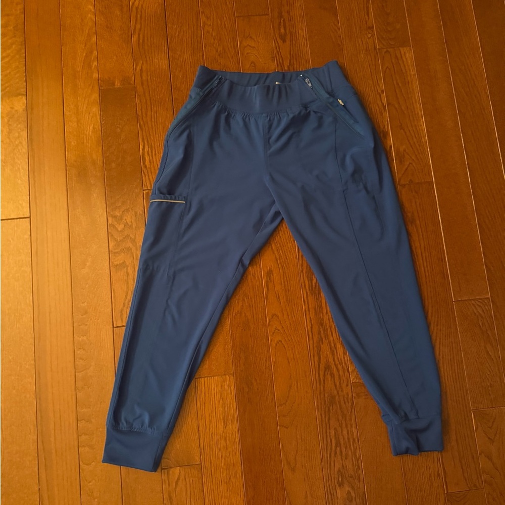 Ladies Blue Scrub Pants